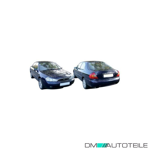 Stoßstange hinten lackierfähig passt für Ford Mondeo BFP Limousine ab 1996-2000