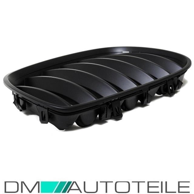 Satz Kühlergrill Schwarz Matt passend für BMW X5 E53 Facelift 2003-2007 LCI +M