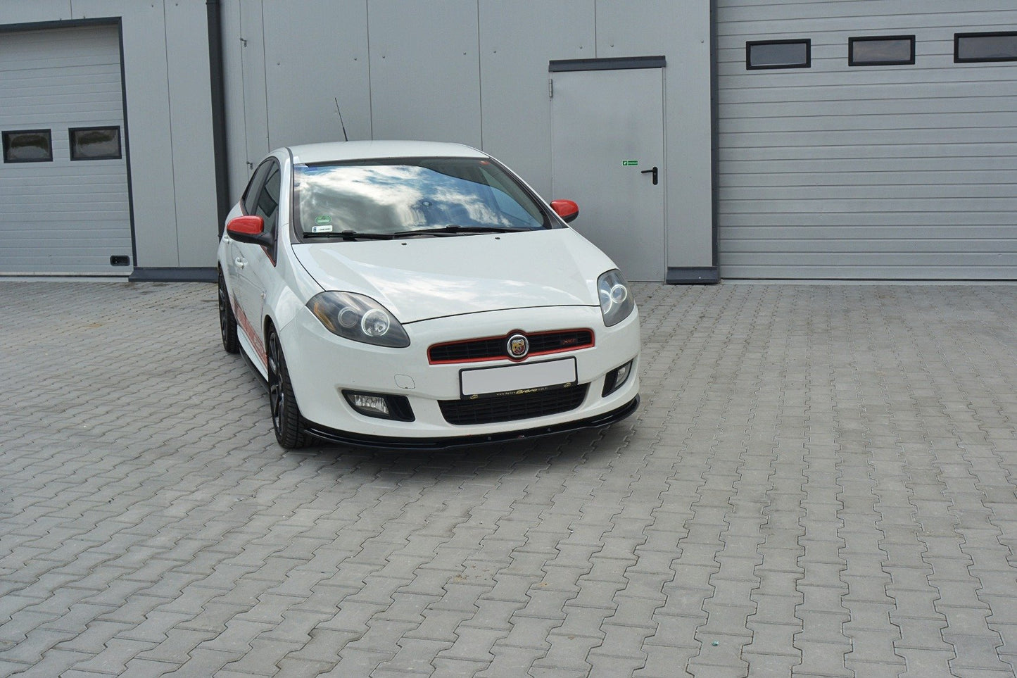 Front Ansatz für Fiat Bravo MK 2 SPORT Carbon Look