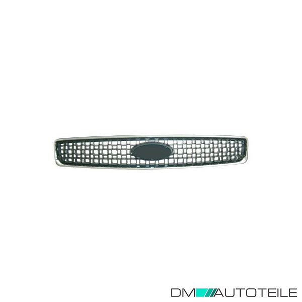 Kühlergrill Kühlergitter Grill chrom passt für Ford Fusion JU Baujahr 2005-2009