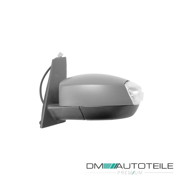 Außenspiegel links kpl. beheizb. grundiert elektr. passt für Ford C-Max II