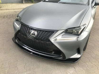 Front Ansatz V.1 für Lexus Rc schwarz Hochglanz