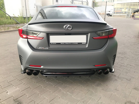 Mittlerer Diffusor Heck Ansatz für im DTM LOOK Lexus Rc Carbon Look