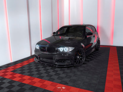 Seitenschweller Ansatz für BMW 1er E81/ E87 FACELIFT Carbon Look