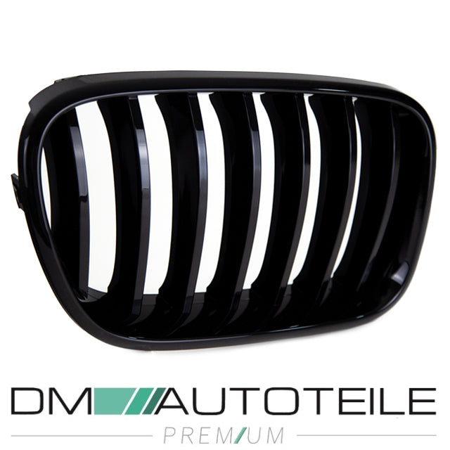 Set Sport Performance Kühlergrill schwarz Glanz BMW X3 F25 Bj 10-14
