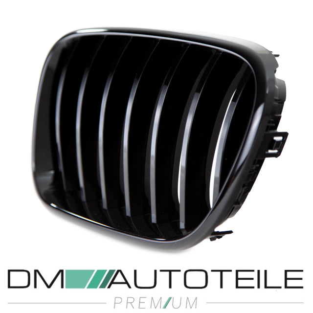 Set Sport Performance Kühlergrill schwarz Glanz BMW X3 F25 Bj 10-14