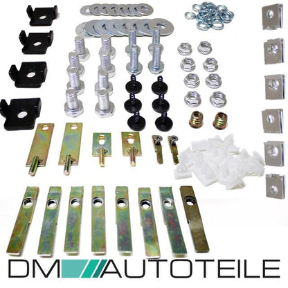 SET ALUMINIUM Trittbretter Einstieg + Anbaumaterial passt für BMW X3 F25 10-17