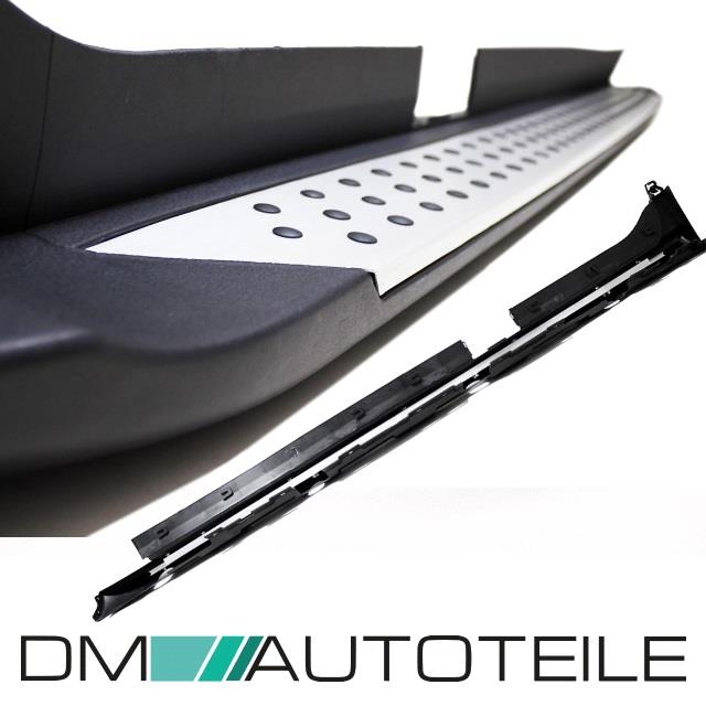 SET ALUMINIUM Trittbretter Einstieg + Anbaumaterial passt für BMW X3 F25 10-17