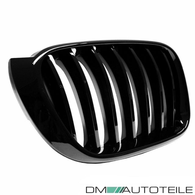 Set Sport - Performance Kühlergrill Frontgrill X3 F25 X4 F26 Schwarz Glanz lackiert ab 2014