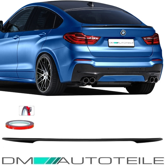 Sport-Performance Heckspoiler Kofferaum Schwarz 475 Farbcode passend für X4 F26 +3M