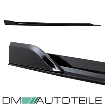 Spoiler Sport Performance Bodykit Paket schwarz glanz lackiert passt für BMW X6 G06