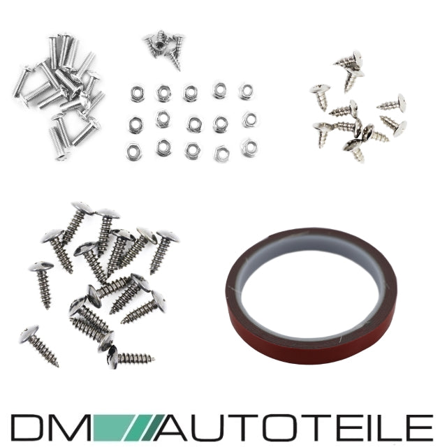 Spoiler Sport Performance Bodykit Paket schwarz glanz lackiert passt für BMW X6 G06