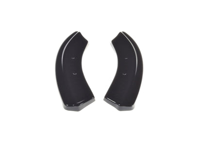 Heck Ansatz Flaps Diffusor für Ford Fiesta ST Mk6 schwarz matt
