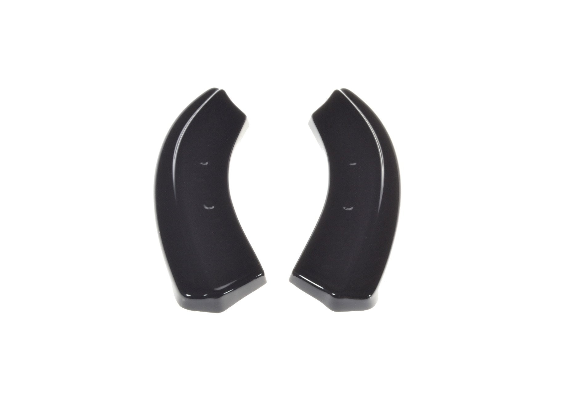 Heck Ansatz Flaps Diffusor für Ford Fiesta ST Mk6 Carbon Look