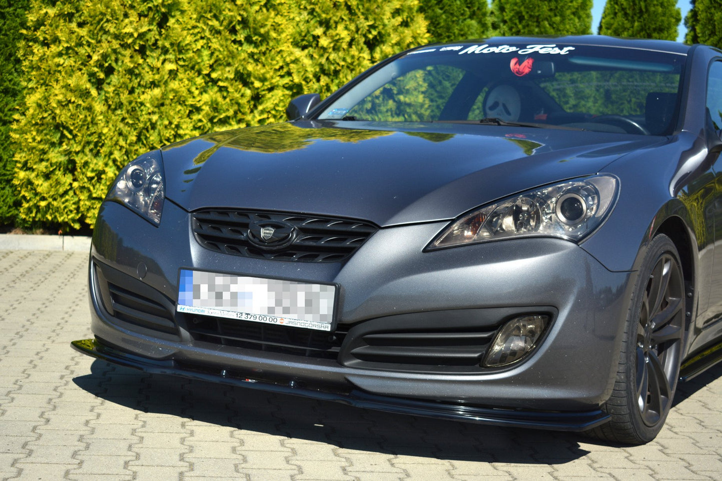 Front Ansatz für HYUNDAI GENESIS COUPÉ MK.1  Carbon Look