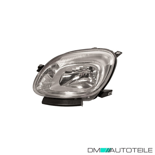 Hauptscheinwerfer links H4 mit Motor passt für Fiat Panda ab 01/2012 -