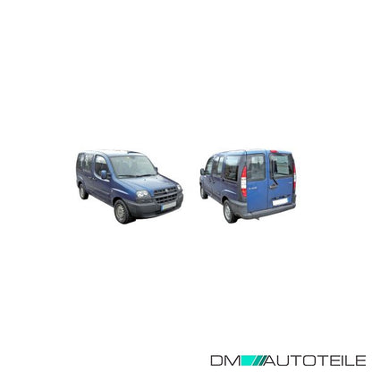 Hauptscheinwerfer links H7/H1/H1 passt für Fiat Doblo Cargo 00-05