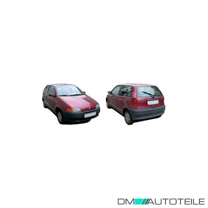 Außenspiegel links kpl. plan mech. schwarz passt für Fiat Punto, Punto Cabriolet