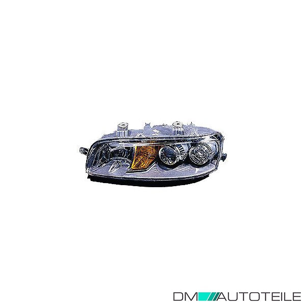 Hauptscheinwerfer links H1/H1/H3 ohne Motor passt für Fiat Punto 01-00