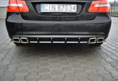 Diffusor Heck Ansatz für Mercedes E63 AMG W212  Carbon Look
