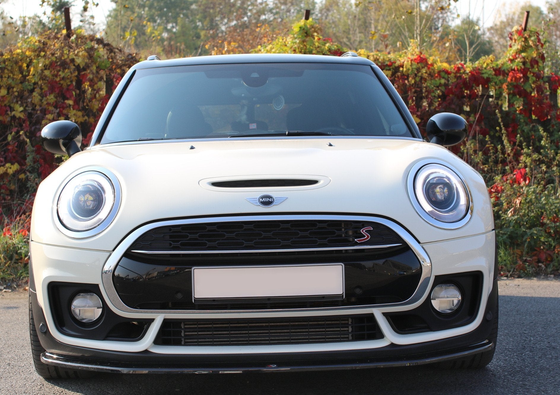 Front Ansatz V.1 für MINI CLUBMAN S MK2 (F54) JCW schwarz matt