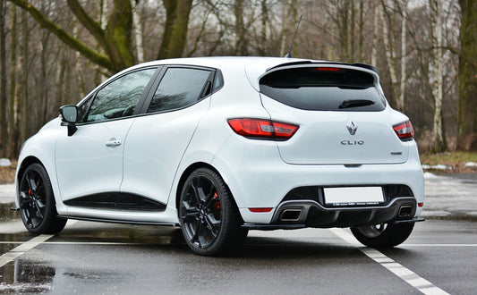 Spoiler CAP für RENAULT CLIO MK4 RS schwarz matt