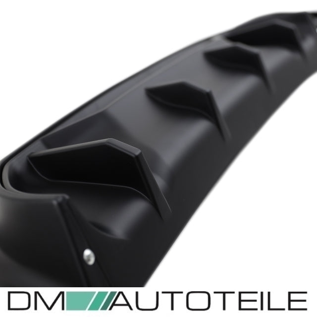 Sport-Diffusor Competition Schwarz Matt passt für BMW F20 F21 135 140 M-Paket LCI