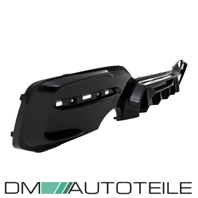 Sport-Competition Diffusor hochglanz passt für BMW F20 F21 135 140 M-Paket LCI Facelift