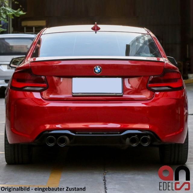 AN Evo Umbau Sport Bodykit +Diffusor Duplex +Kotflügel passend für BMW 2er F22 F23 Serie & M-Paket Modelle bj. 14> auch M2...