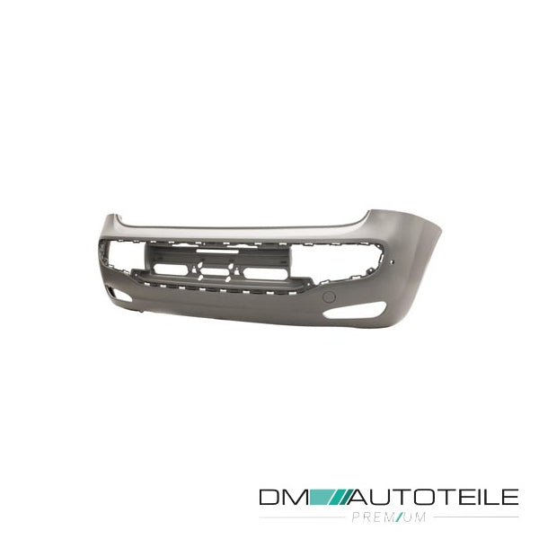 Stoßstange hinten grundiert passt für Fiat Punto Evo 199 Facelift 09-12 mit PDC
