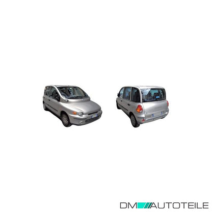 Stoßstange vorne grundiert passt für Fiat Multipla (186) ab 2002-2004 mit Nebel