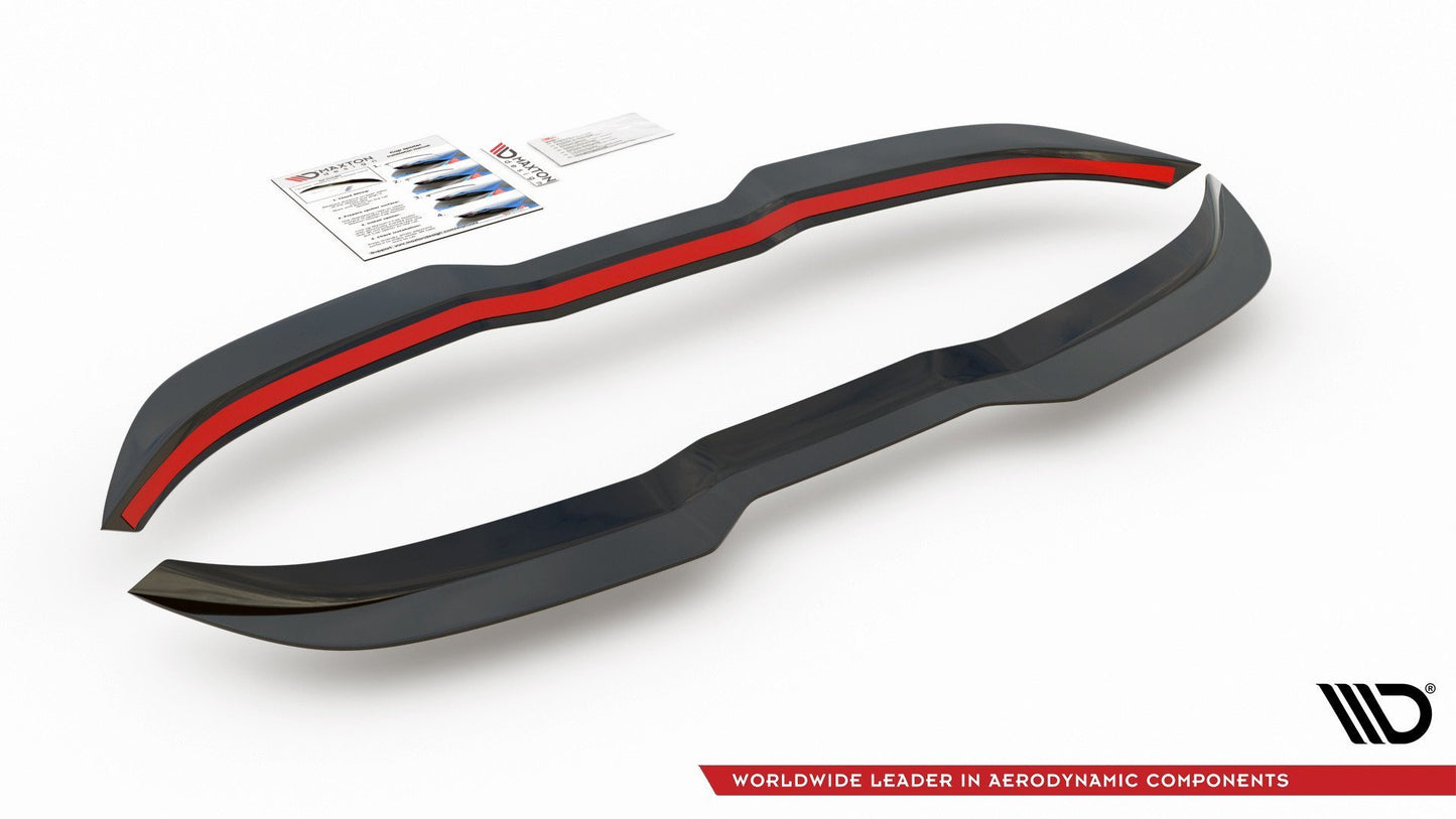 Spoiler CAP V.1 für Ford Focus ST Mk4 schwarz Hochglanz