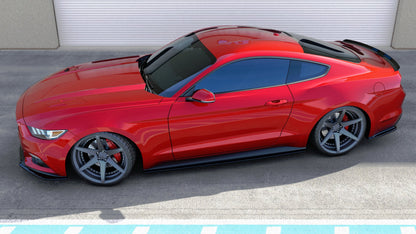 Spoiler CAP für FORD MUSTANG MK6 GT schwarz matt