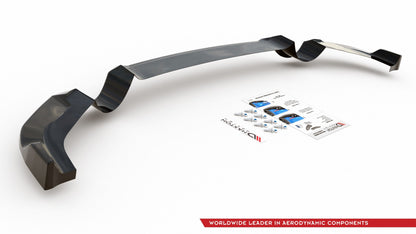 Mittlerer Diffusor Heck Ansatz für Hyundai I30 N Mk3 Hatchback Carbon Look