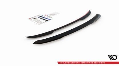 Spoiler CAP für Renault Clio Mk5 Carbon Look