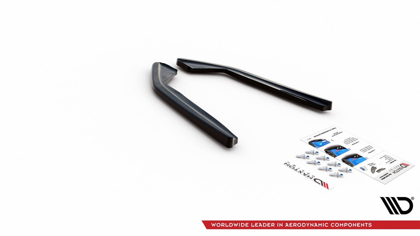 Heck Ansatz Flaps Diffusor V.2 für Honda Accord Mk7 Type-S schwarz matt