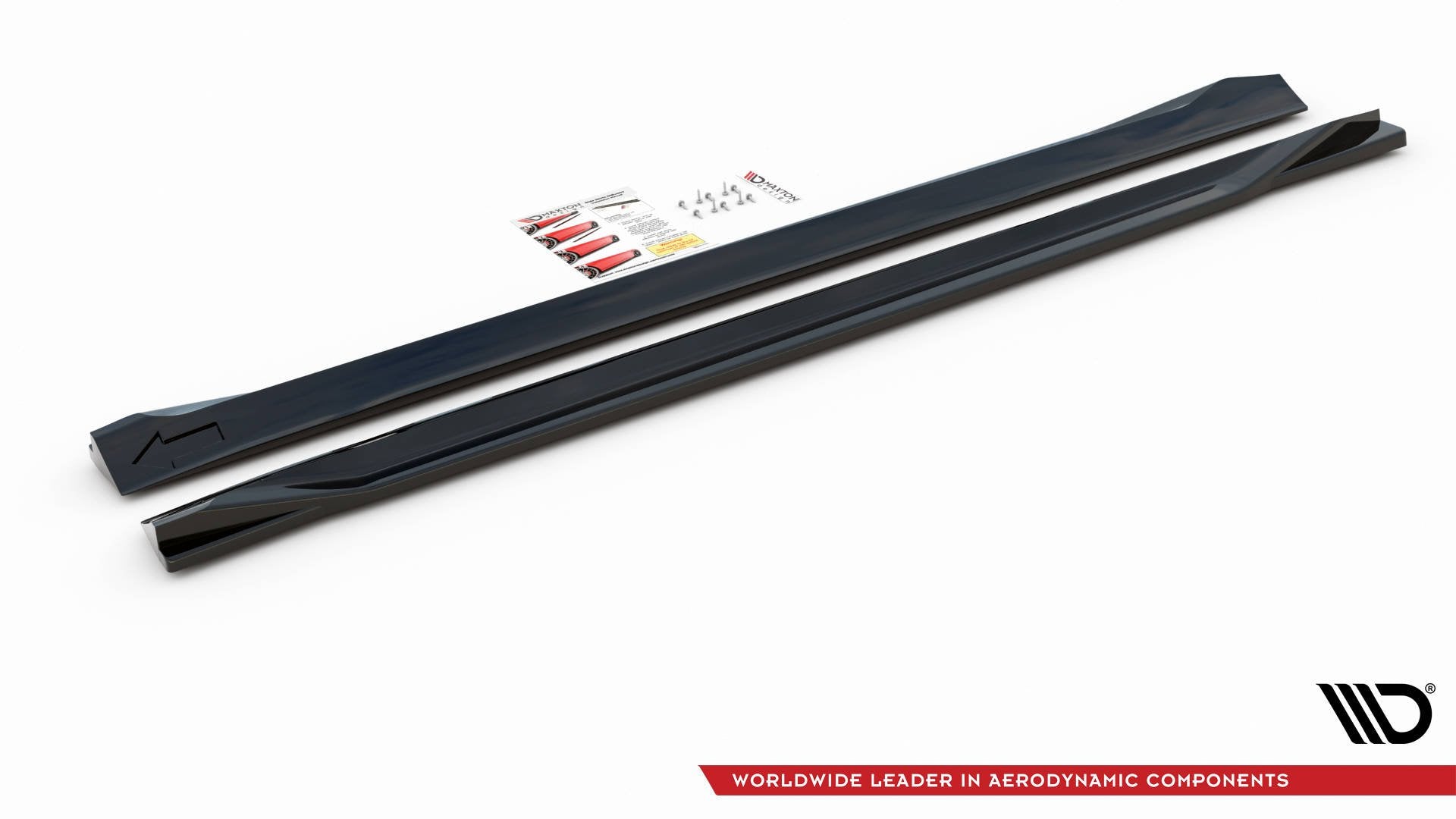 Seitenschweller Ansatz für Volvo XC60 Mk2 R-Design Carbon Look