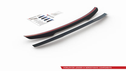Spoiler CAP V.2 für Skoda Kodiaq Mk1 Sportline/RS Carbon Look