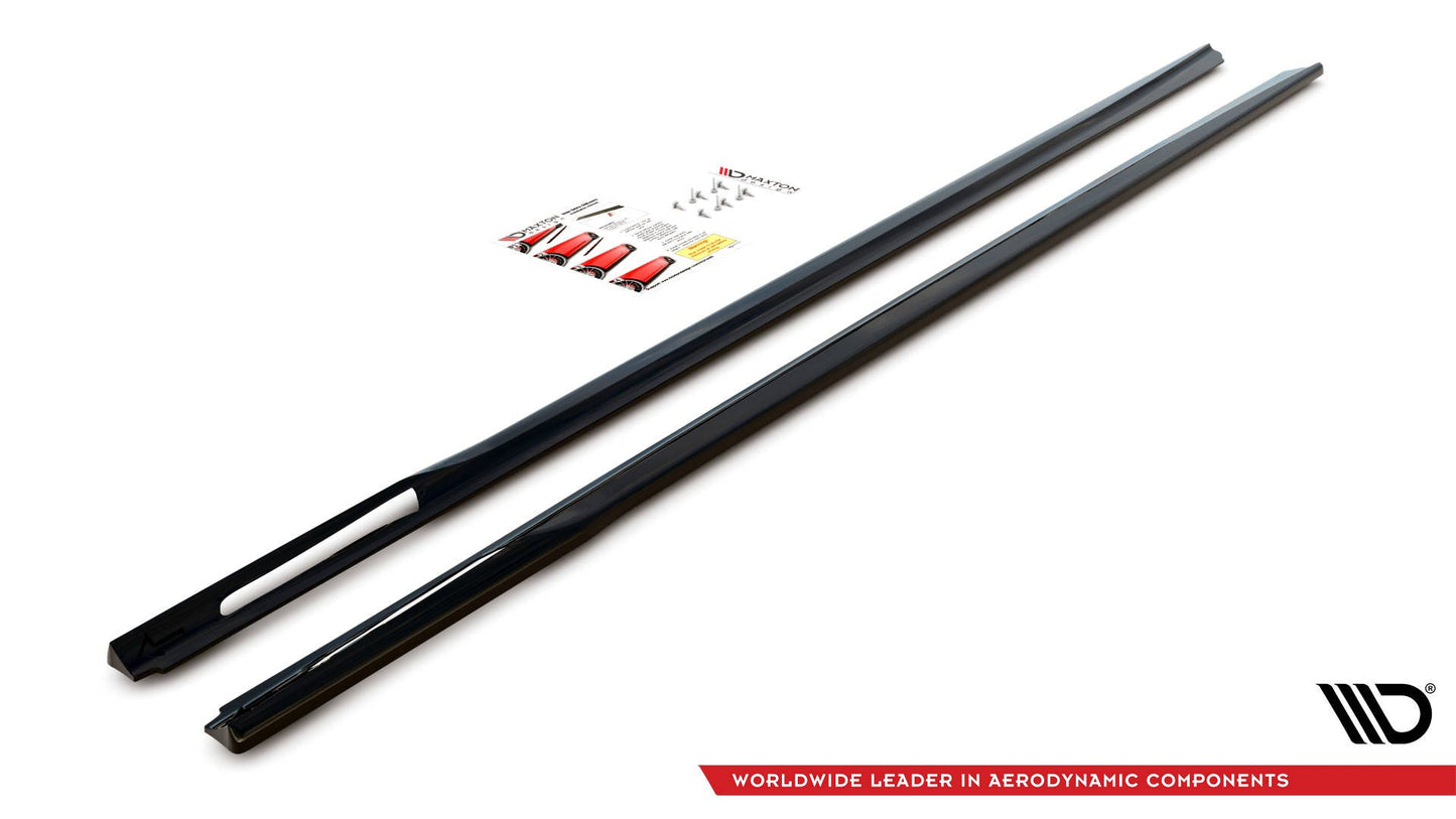 Seitenschweller Ansatz für V.2 für BMW 3er G20 / G21 M-Paket Carbon Look