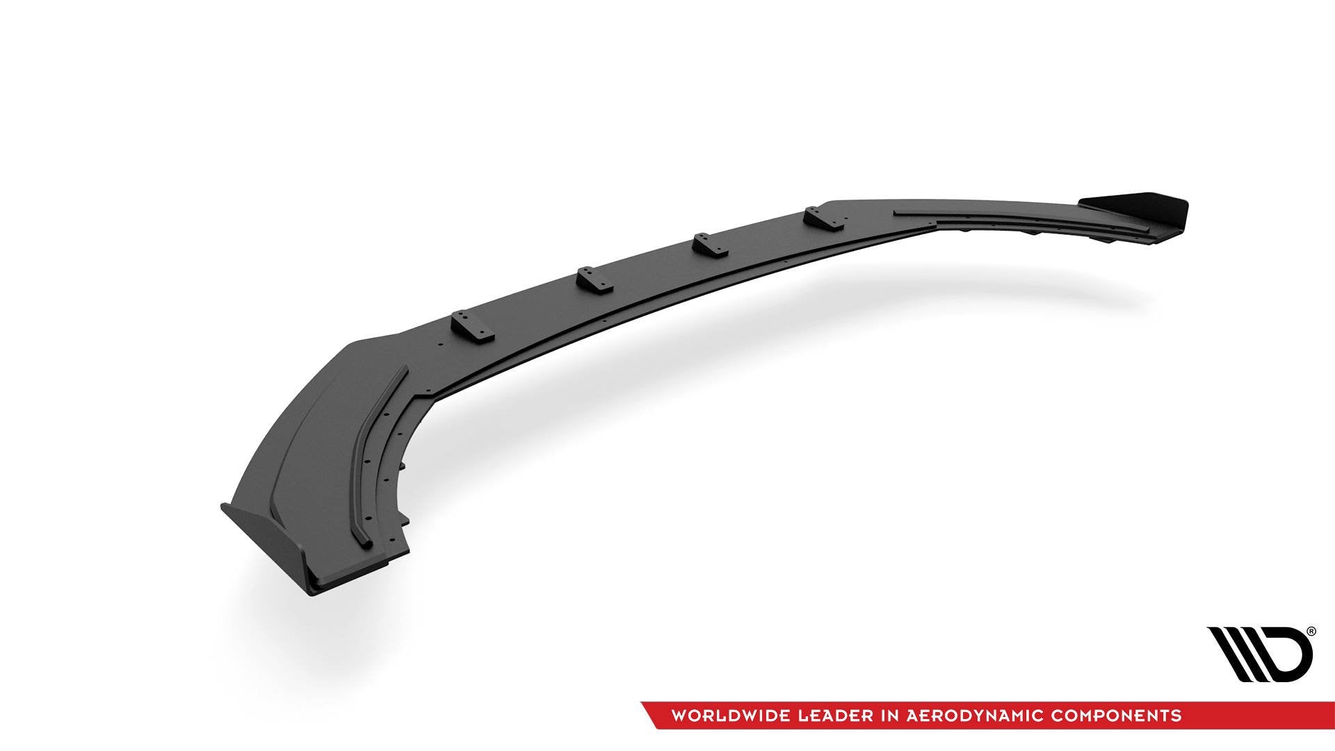 Street Pro Front Ansatz für +Flaps für Seat Leon FR Mk4 schwarz Hochglanz