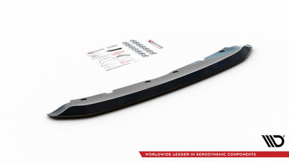 Front Ansatz V.2 für BMW 1er F40 M-Paket/ M135i  schwarz matt