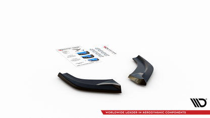 Heck Ansatz Flaps Diffusor V.2 für Hyundai I30 N Hatchback Mk3 Facelift Carbon Look
