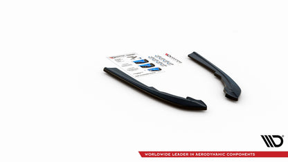 Heck Ansatz Flaps Diffusor für BMW 3er G20 / G21 schwarz matt