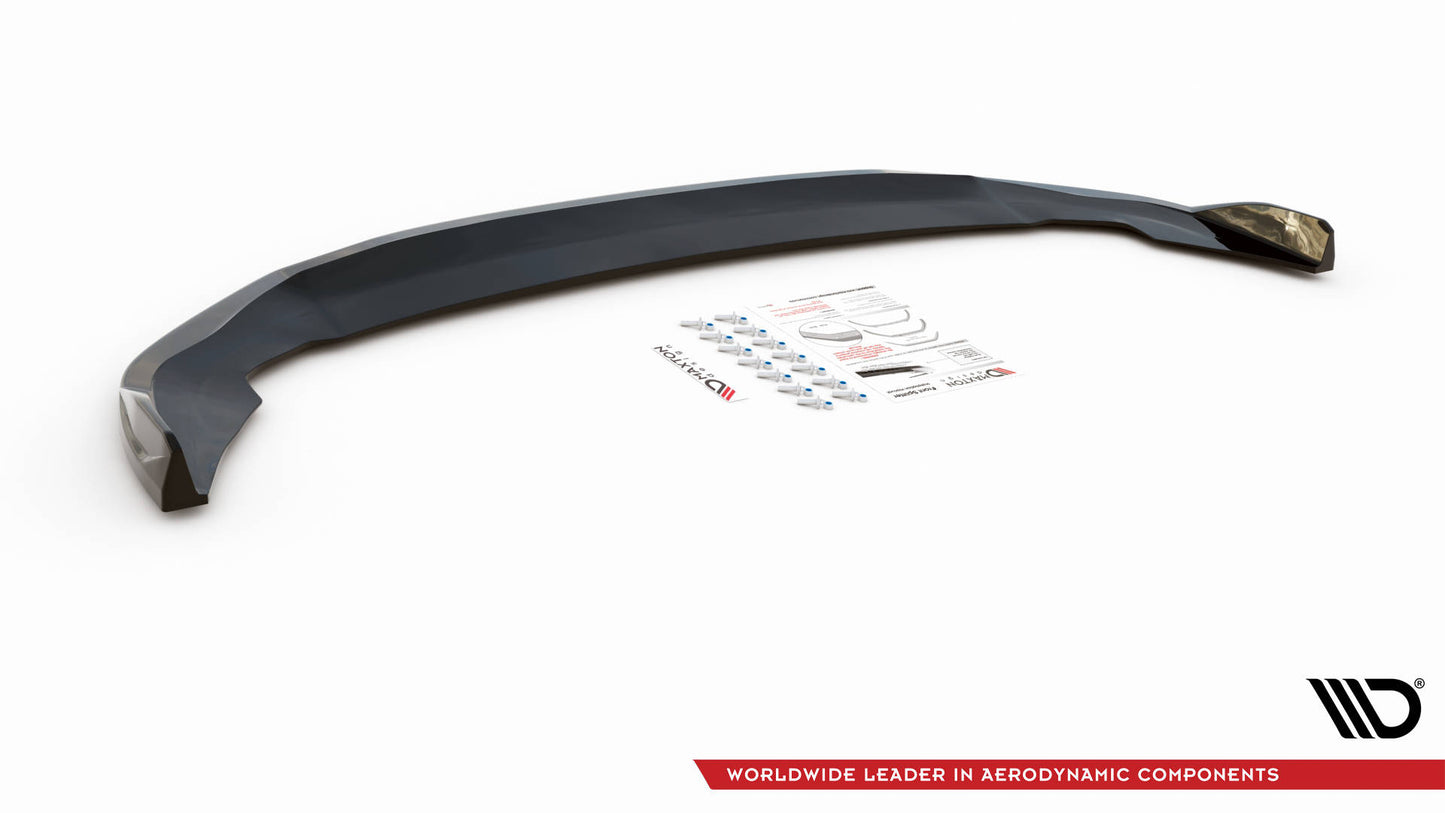 Front Ansatz V.3 für BMW 2 Gran Coupe M-Paket / M235i F44 schwarz matt