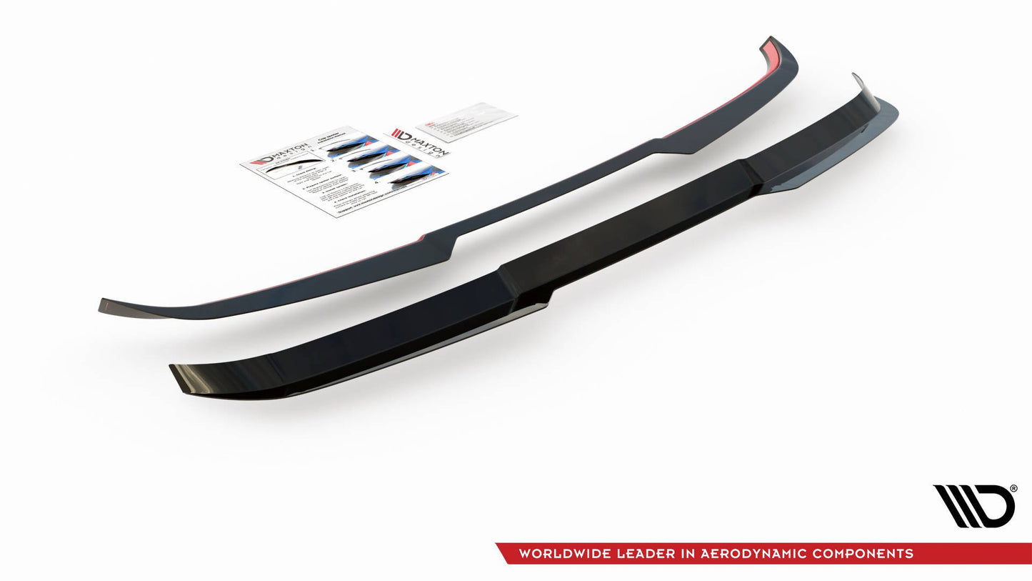 Spoiler CAP für Audi SQ5 Mk1 (8R) schwarz Hochglanz