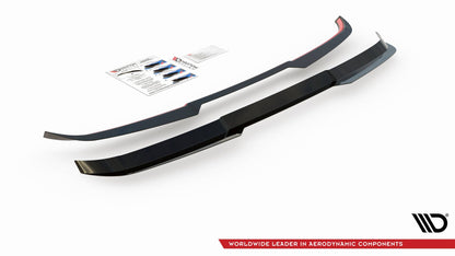 Spoiler CAP für Audi SQ5 Mk1 (8R) schwarz matt