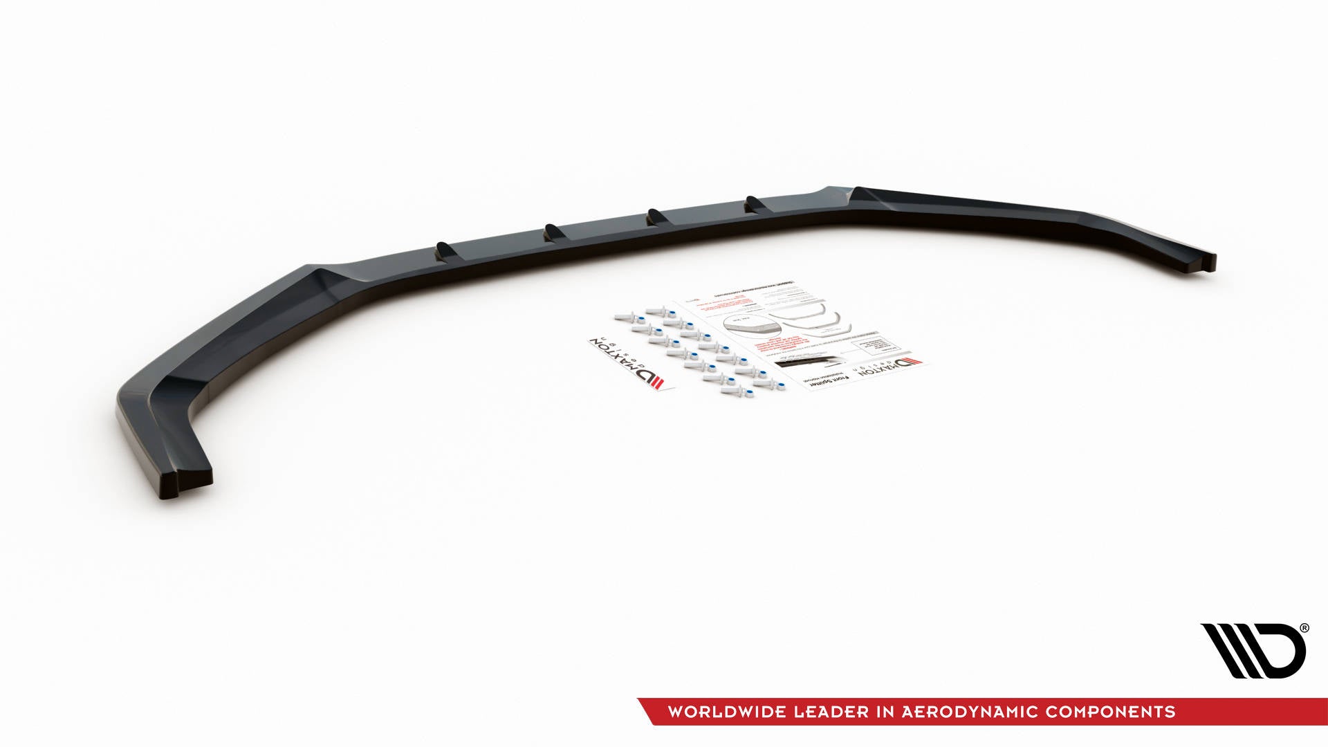 Front Ansatz V.1 für Hyundai I20 N Mk3 schwarz matt