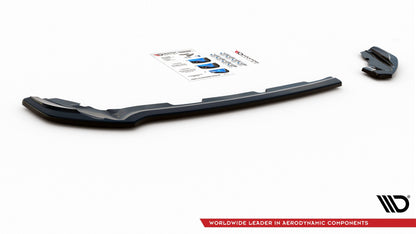 Heck Ansatz Flaps Diffusor für Ford Puma ST-Line Carbon Look