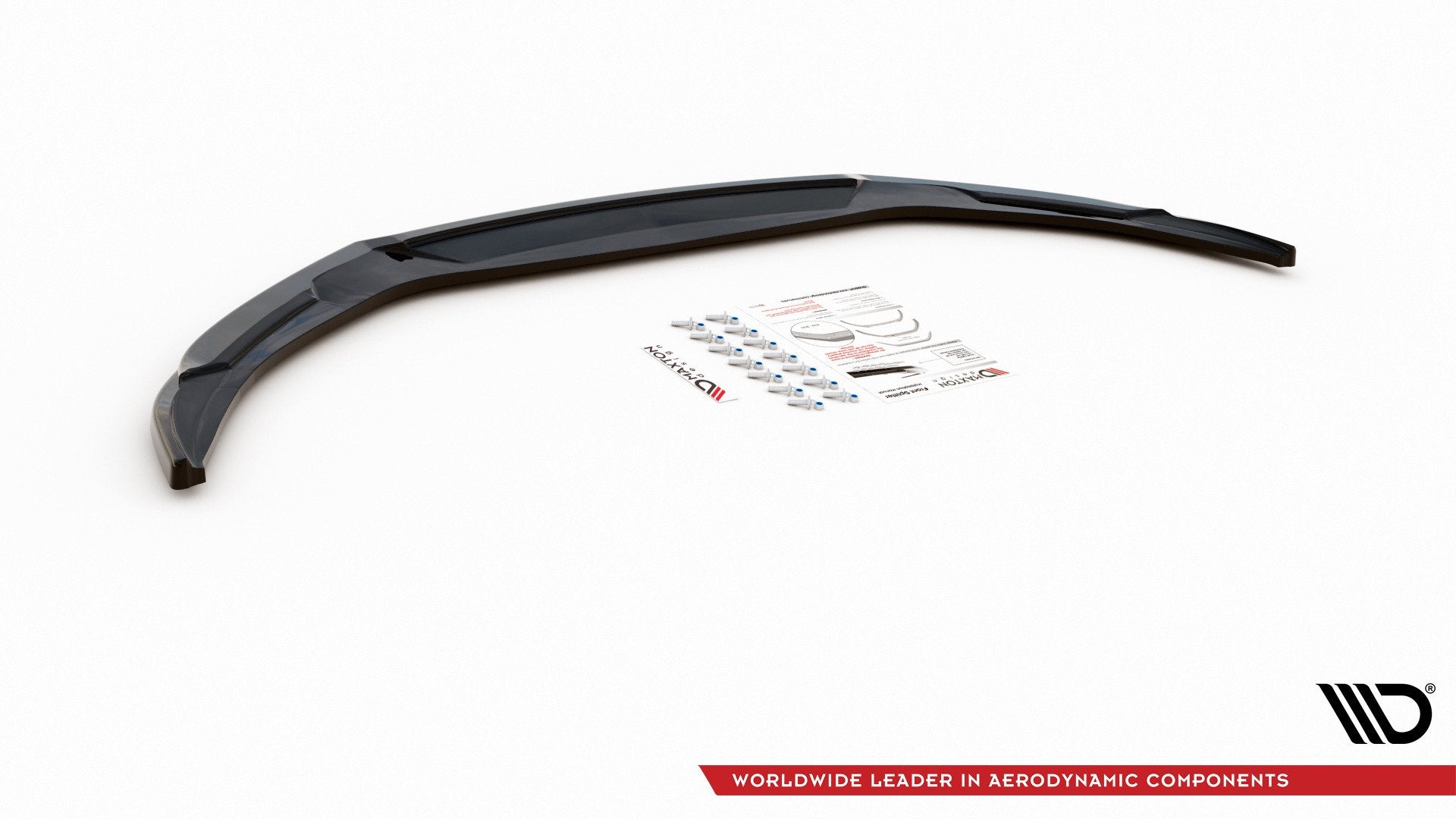 Front Ansatz für Fiat 124 Spider Abarth schwarz matt