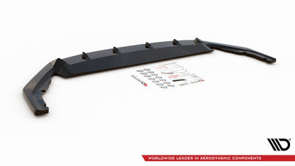 Front Ansatz V.1 für Skoda Octavia RS Mk4 schwarz matt
